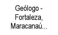 Logo Geólogo - Fortaleza, Maracanaú, Aquiraz, Pecém