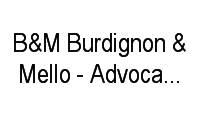 Logo B&M Burdignon & Mello - Advocacia E Consultoria em Corrêas