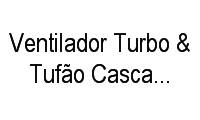 Logo Ventilador Turbo & Tufão Cascadura Direto da Fábrica Há Mais de 10 Anos no Mercado em Cascadura