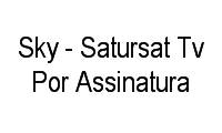 Logo Sky - Satursat Tv Por Assinatura em Ponte do Imaruim