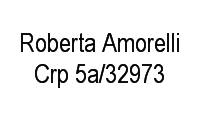 Logo Roberta Amorelli Crp 5a/32973 em Tijuca