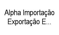 Logo Alpha Importação Exportação E Logística em Avelino Alves Palma
