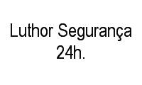 Logo Luthor Segurança 24h.