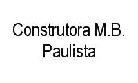 Logo Construtora M.B. Paulista Ltda