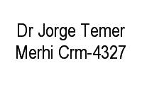 Logo Dr Jorge Temer Merhi Crm-4327 em Setor Oeste