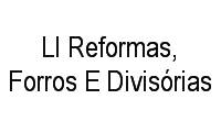 Logo Ll Reformas, Forros E Divisórias