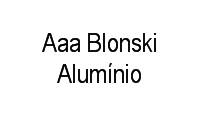 Logo Aaa Blonski Alumínio em Boqueirão