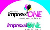 Logo Agência Impressione Soluções Gráficas e Audiovisuais
