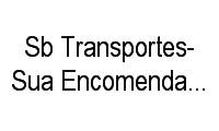 Logo Sb Transportes- Sua Encomenda 24hs Bh Divinópolis + 40 Cidades em Rancho Alegre