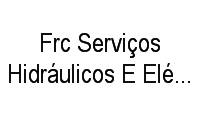 Logo Frc Serviços Hidráulicos E Elétricos 24 Horas em Consolação