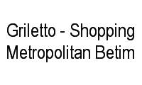 Logo Griletto - Shopping Metropolitan Betim em São João
