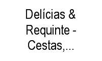 Logo Delícias & Requinte - Cestas, Bolos E Chocolates