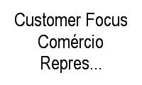 Logo Customer Focus Comércio Representações E Serviços em Vila Constança