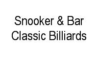 Logo Snooker & Bar Classic Billiards em Tijuca