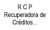 Logo R C P Recuperadora de Créditos Paranaense em Centro