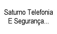Logo Saturno Telefonia E Segurança Eletrônica em Vilas do Atlântico