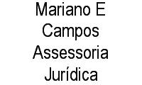 Logo Mariano E Campos Assessoria Jurídica em Aterrado