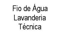 Logo Fio de Água Lavanderia Técnica em São Jorge