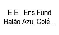 Logo E E I Ens Fund Balão Azul Colégio Dinâmico em Vila Alto Paraíso