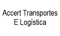 Logo Accert Transportes E Logística em Aeroviário