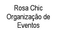 Logo Rosa Chic Organização de Eventos