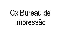 Logo Cx Bureau de Impressão em Tijuca