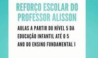 Logo de Reforço Escolar do Professor Alisson em Capim Macio