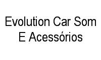 Logo Evolution Car Som E Acessórios em Barro Preto