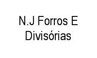 Logo N.J Forros E Divisórias em Águas Claras