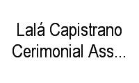 Logo Lalá Capistrano Cerimonial Assessoria para Eventos em Copacabana