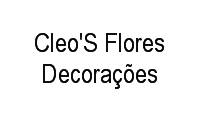 Logo Cleo'S Flores Decorações em Centro