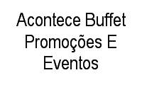 Logo Acontece Buffet Promoções E Eventos em Jardim das Esmeraldas