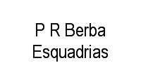 Logo de P R Berba Esquadrias em Centro