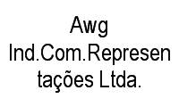 Logo Awg Ind.Com.Representações Ltda. em Vila Ernesto