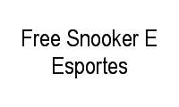 Logo Free Snooker E Esportes em Pituba