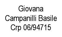 Logo Giovana Campanilli Basile Crp 06/94715 em Boqueirão