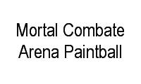 Logo Mortal Combate Arena Paintball em Marapé