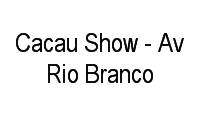 Logo Cacau Show - Av Rio Branco em Campos Elíseos