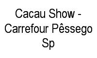 Logo Cacau Show - Carrefour Pêssego Sp em Vila Jacuí