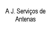 Logo A J. Serviços de Antenas em Colônia Terra Nova