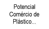 Logo Potencial Comércio de Plásticos E Borrachas em Parque Novo Mundo