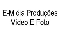 Logo E-Midia Produções Vídeo E Foto em Setor Central