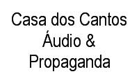 Logo Casa dos Cantos Áudio & Propaganda em Bom Fim