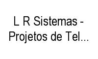 Logo L R Sistemas - Projetos de Telecomunicações