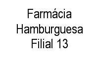 Logo Farmácia Hamburguesa Filial 13 em Centro