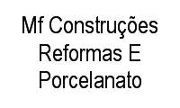 Logo Mf Construções Reformas E Porcelanato em Petrópolis