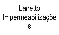 Logo Lanetto Impermeabilizações em Jardim Irajá