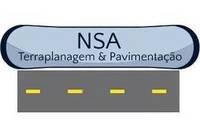 Logo NSA Locaçâo e Terraplenagem - Pavimentação, Terraplenagem, Demolição & Limpeza de Terrenos