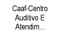 Logo Caaf-Centro Auditivo E Atendimento Fonoaudiológico em Centro