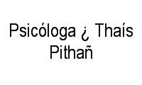 Logo Psicóloga ¿ Thaís Pithañ em Centro
